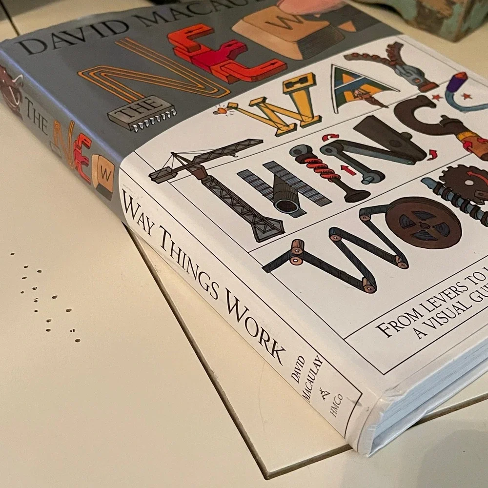 The New Way Things Work David Macaulay Hardcover 1998 Visual Guide Machines ISBN